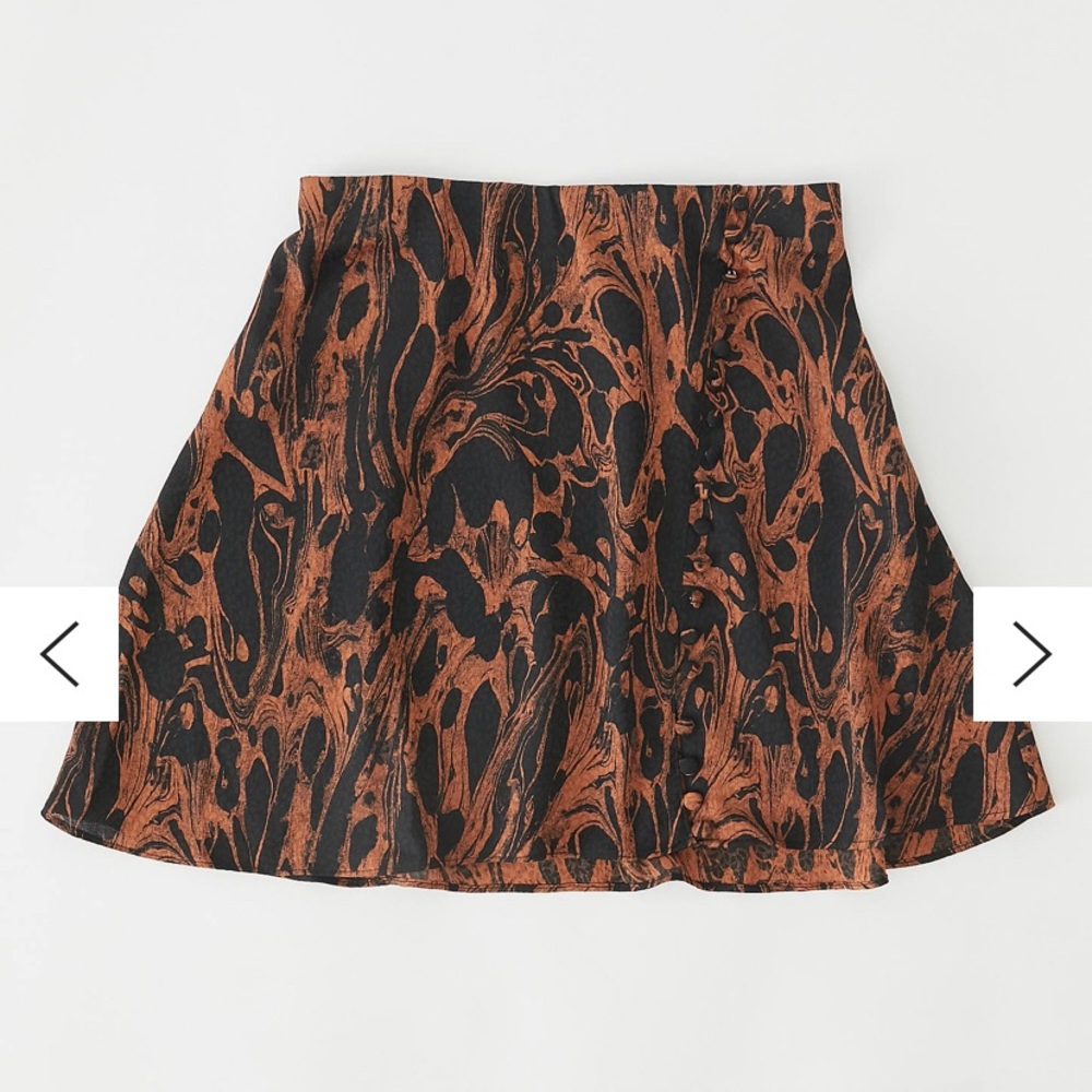 NWT Urban Outfitters dye print mini skirt